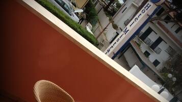 Tweepersoonskamer, balkon | Terras