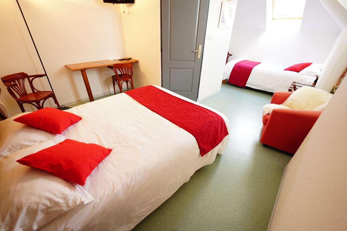 Dreibettzimmer