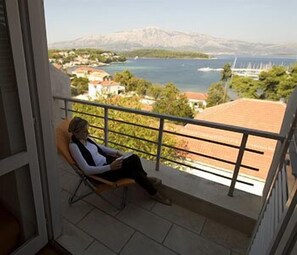 Double Room, Sea View, Annex Building | Balcony - Hotel Borik (Lumbarda)
