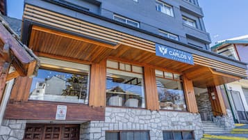 Voorkant van accommodatie