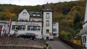 Fassade der Unterkunft