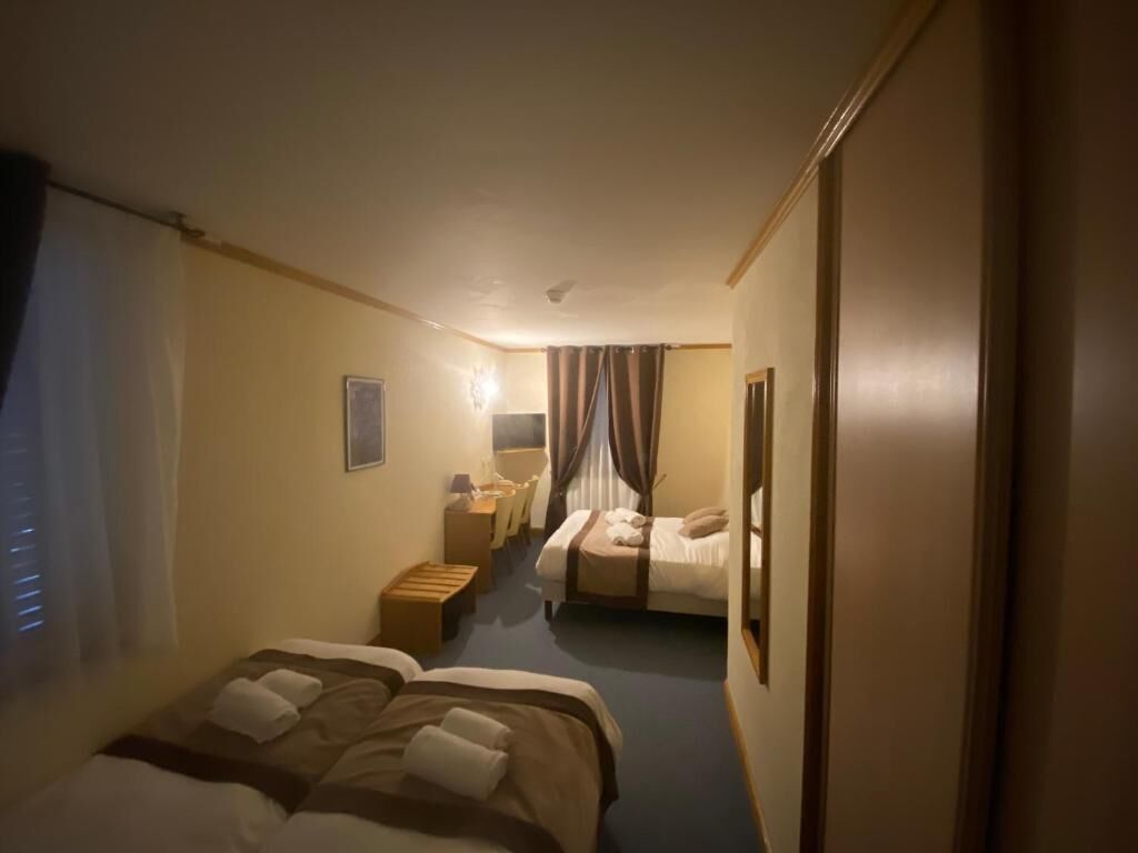 Desk, iron/ironing board (on request), WiFi (free), bed sheets