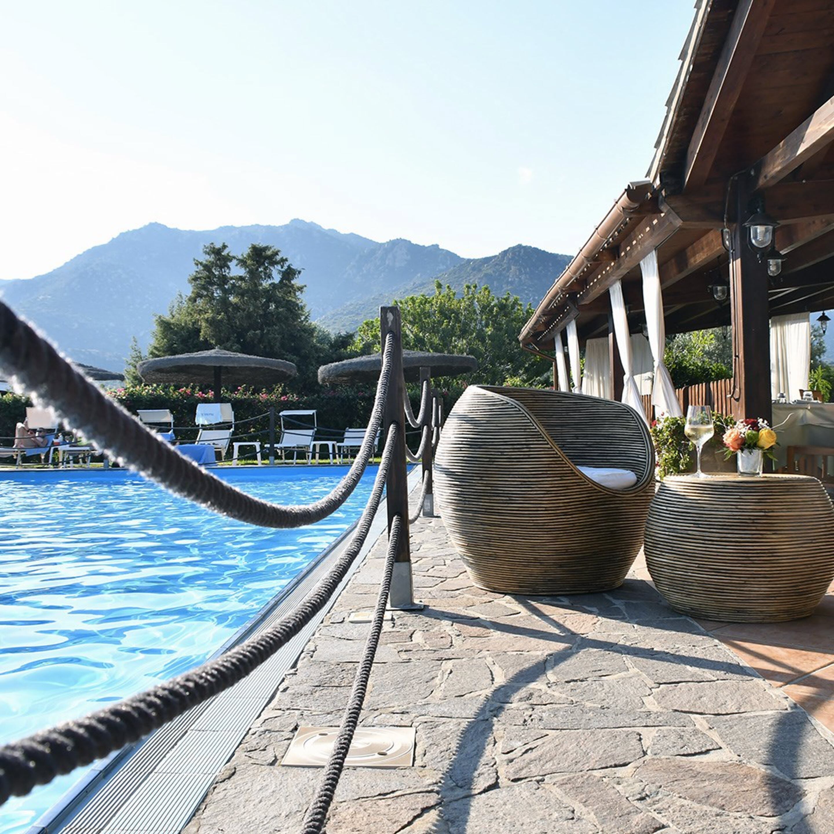 Alberca al aire libre 