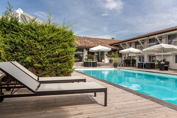 Alberca al aire libre 