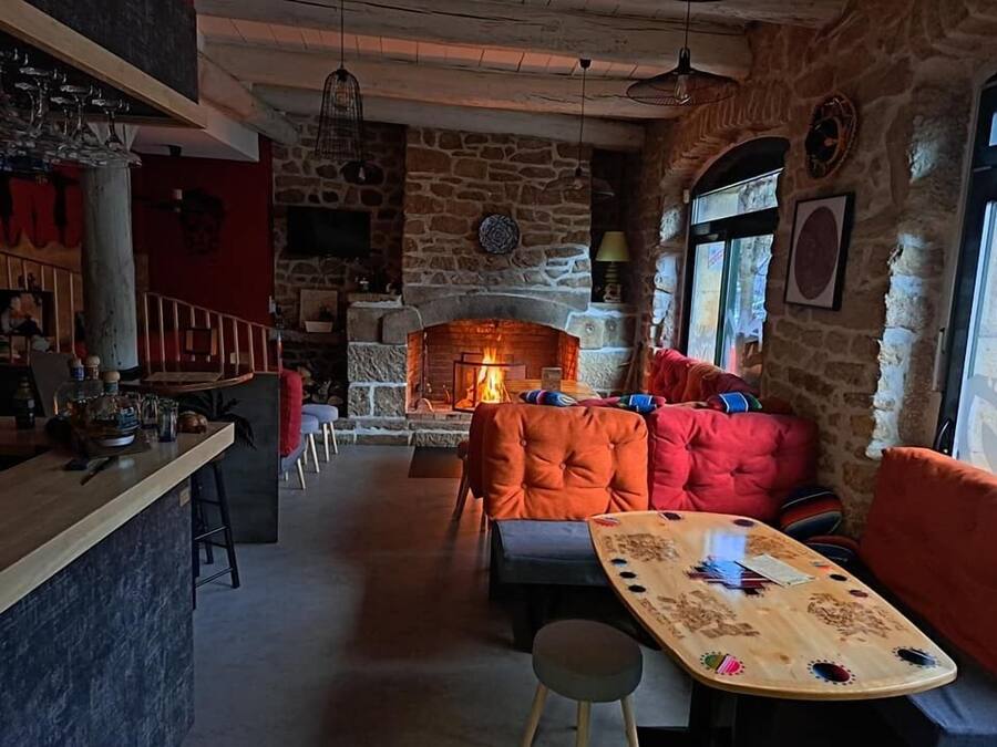 Franske retter, udendørs servering