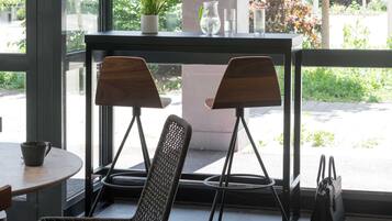 Daily buffet breakfast (EUR 12.90 per person)