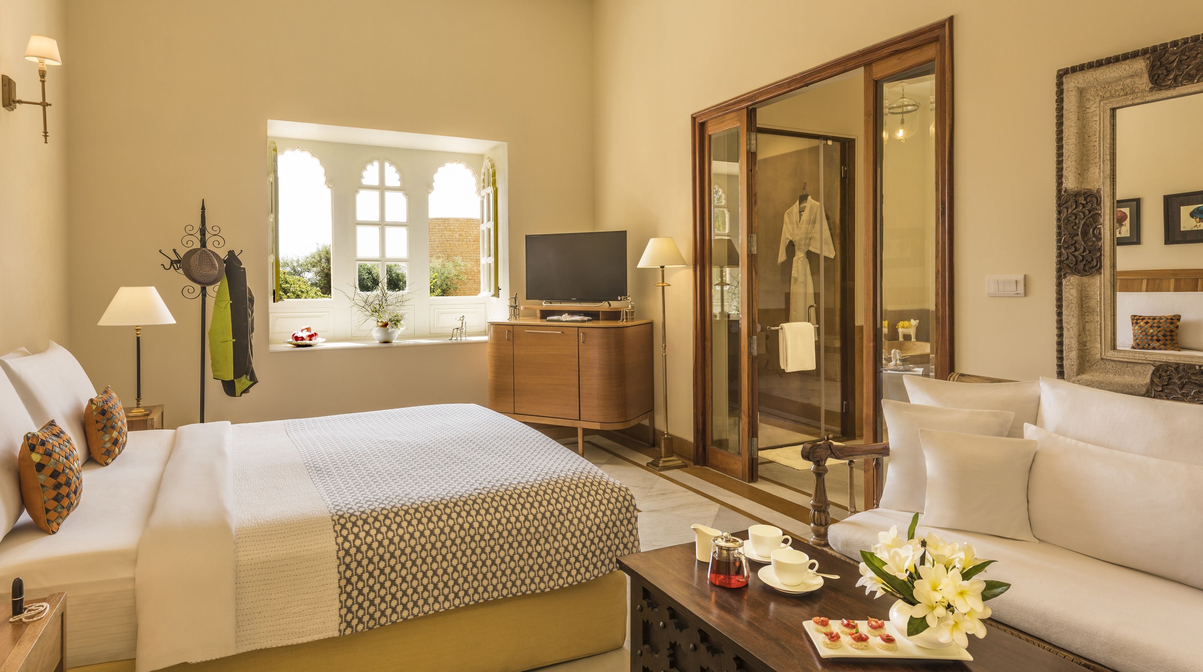 pavilion room | minibar, in-room safe, desk, blackout curtains