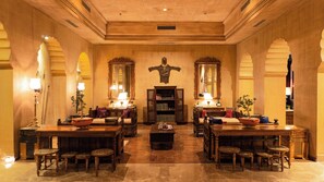 Sala de estar en el lobby