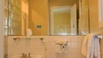 Standard Room | Bathroom | Hair dryer, towels