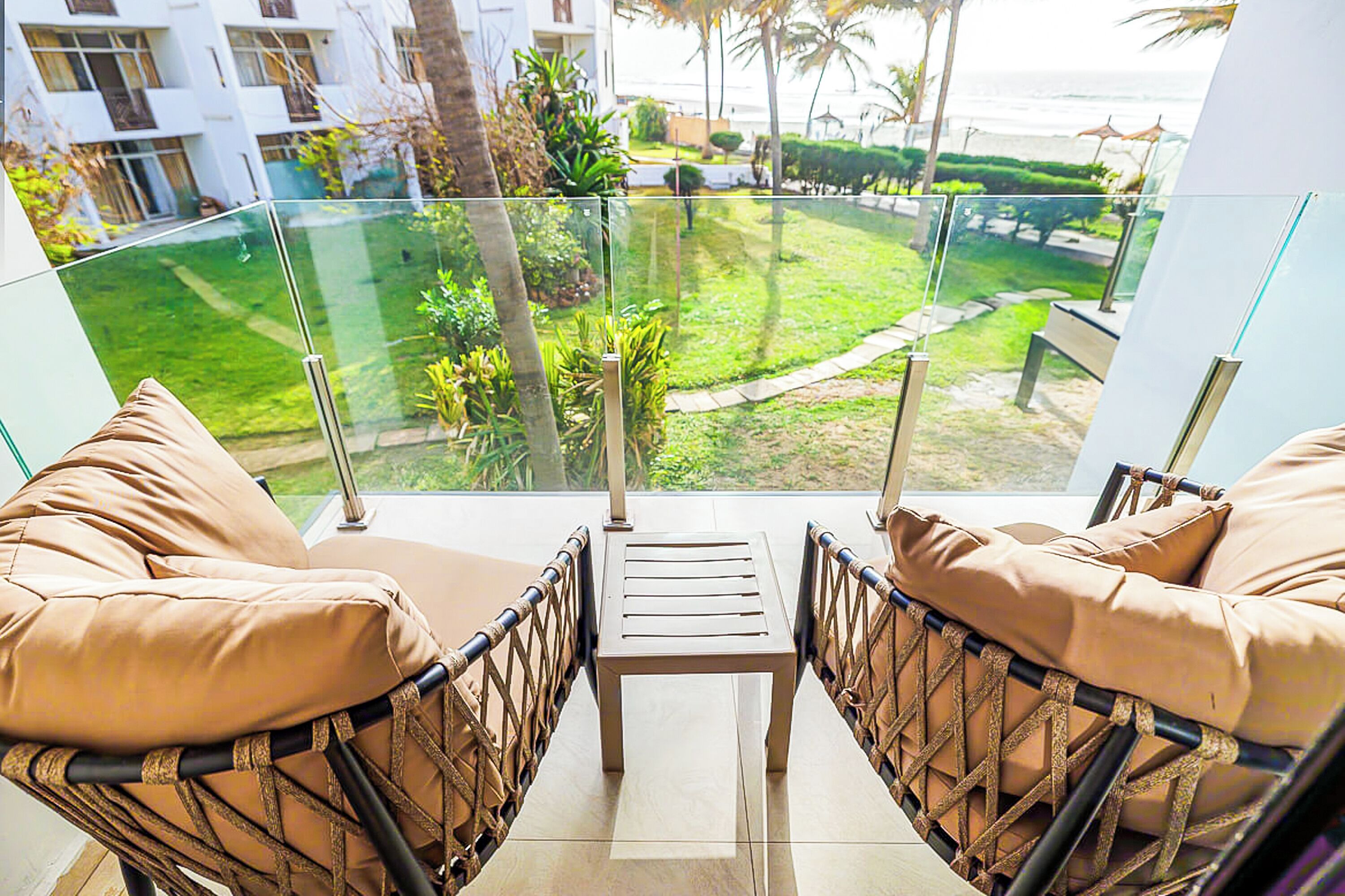 Superior-huone, valtamerinäköala | Terassi/patio