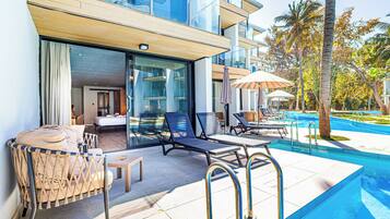 Habitación Premium, piscina privada | Balcón