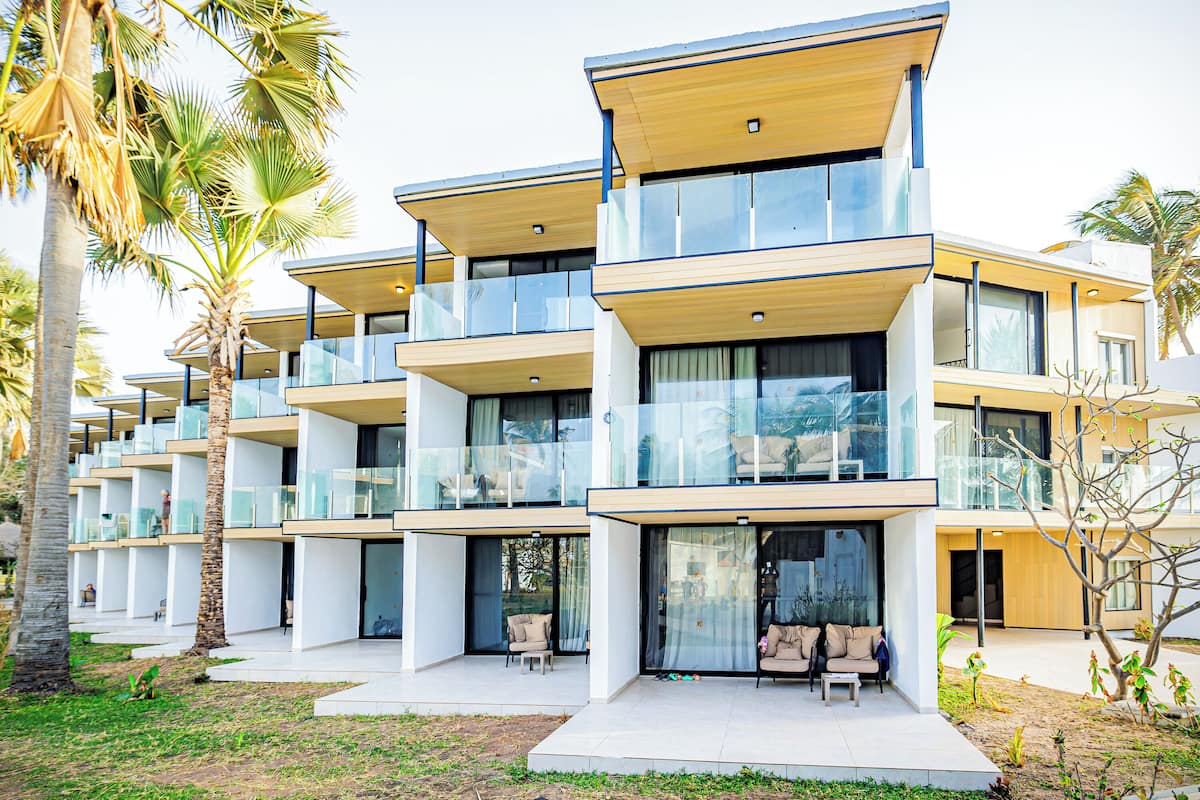 Superior-huone, näköala puutarhaan | Terassi/patio