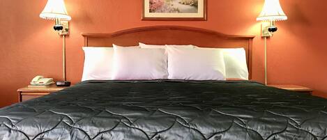 Sängtillbehör av högsta kvalitet, gratis wi-fi och sängkläder