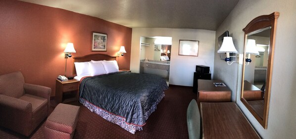 Premium bedding, free WiFi, bed sheets