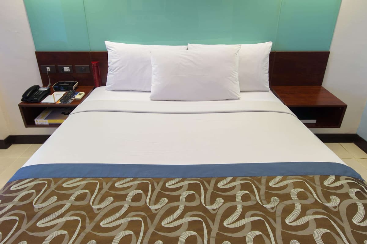 In-room safe, desk, iron/ironing board, free cribs/infant beds