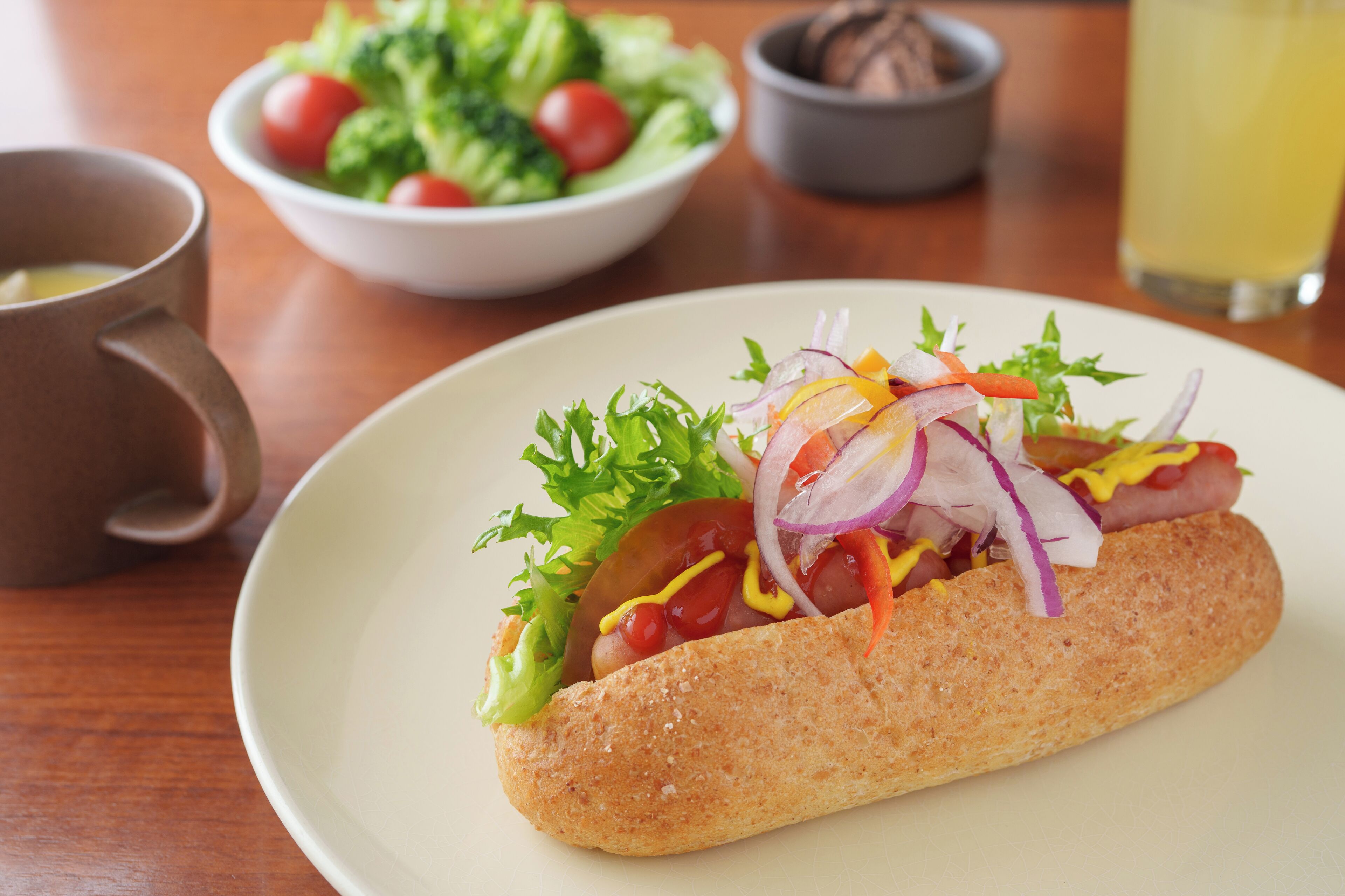 daily buffet breakfast (jpy 1650 per person)