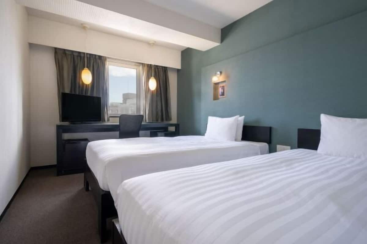 Desk, blackout curtains, iron/ironing board, free WiFi