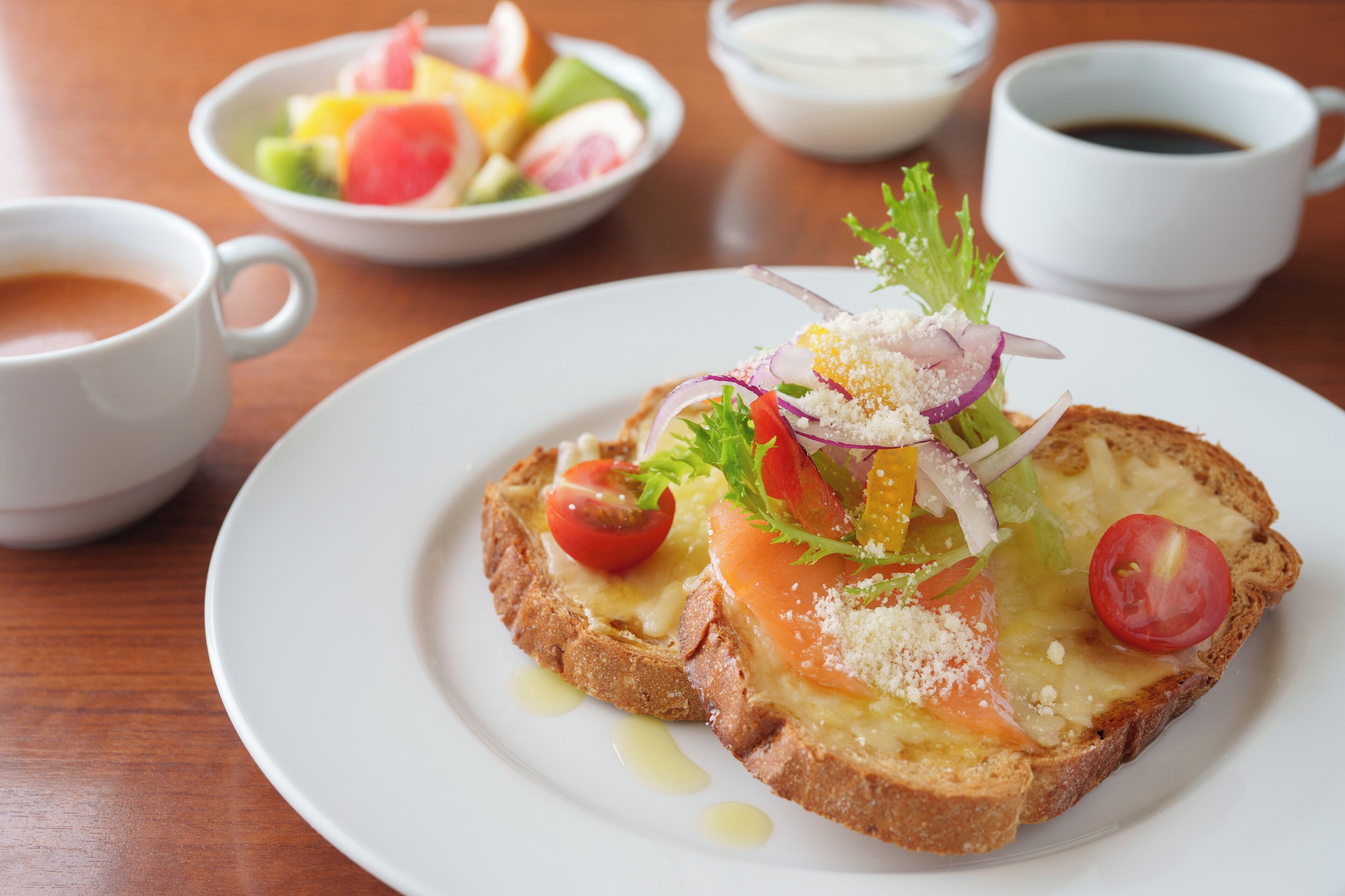 daily buffet breakfast (jpy 1650 per person)