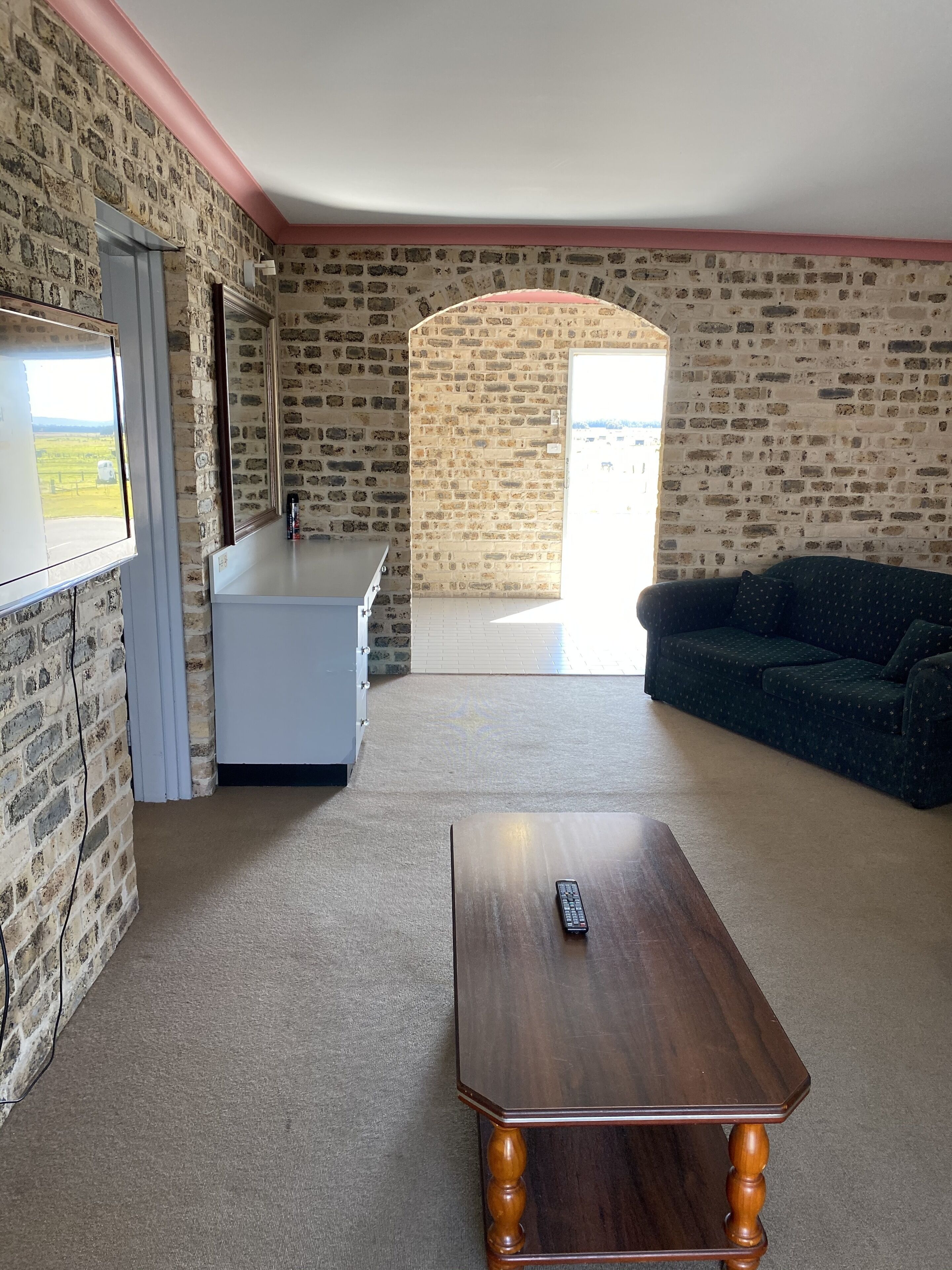 executive 2 bedroom family room  | living area | tv