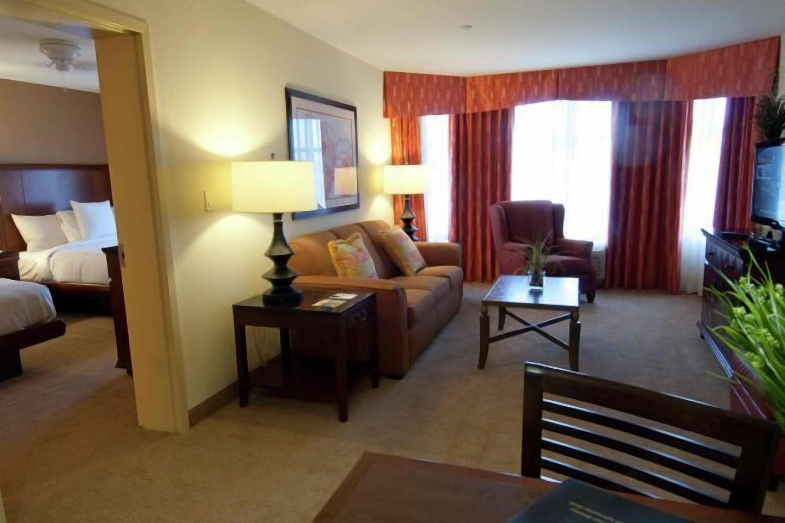 32-inch LCD TV with cable channels, TV, iPod dock