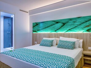 Pillowtop beds, in-room safe, blackout drapes, iron/ironing board