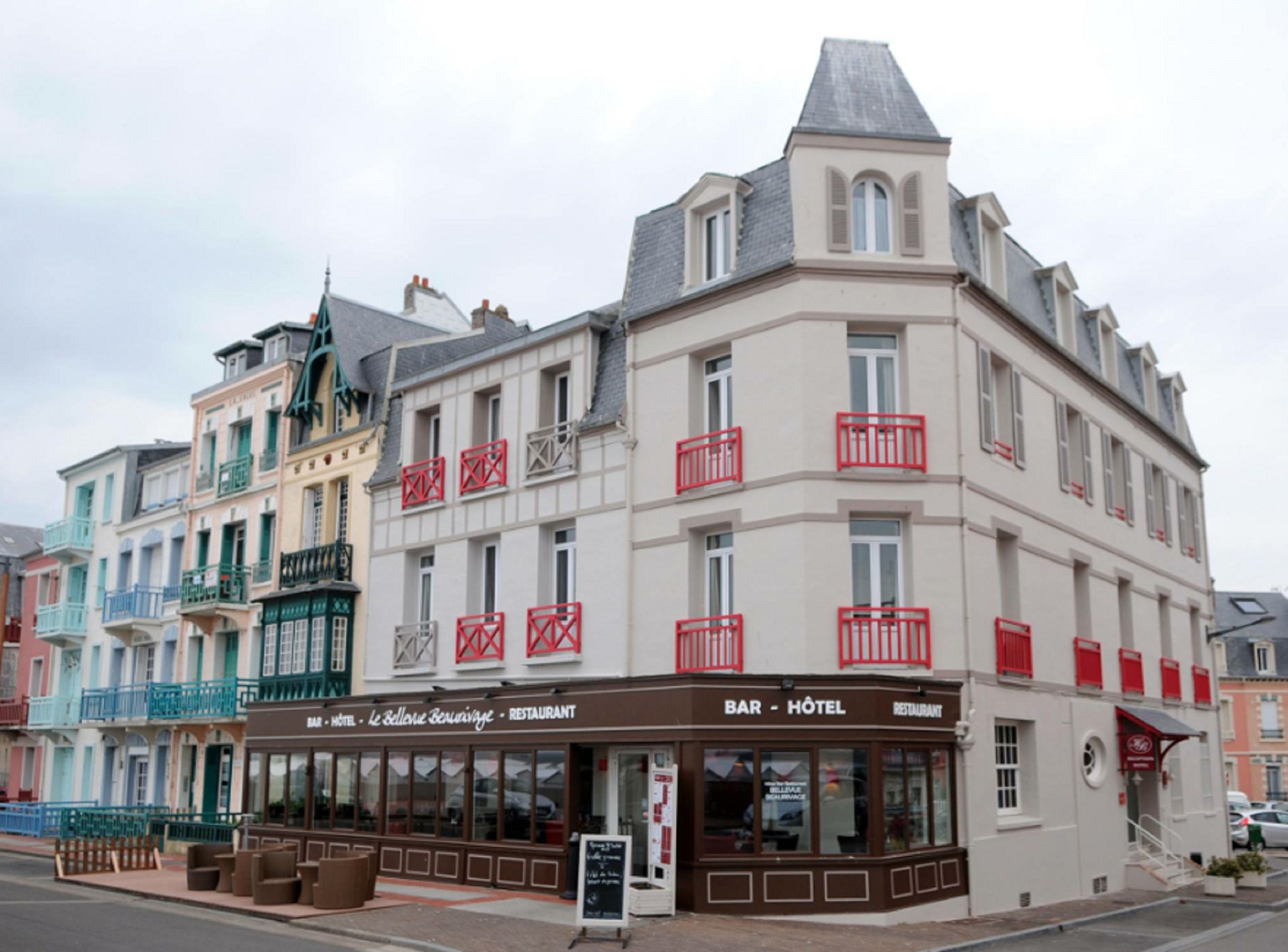 Fassade der Unterkunft