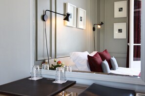 Double Room, City View | Desk, iron/ironing board, free WiFi, bed sheets - Le Panoramic Boutique Hotel (Nice)
