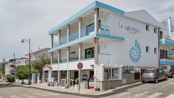 Facciata della struttura