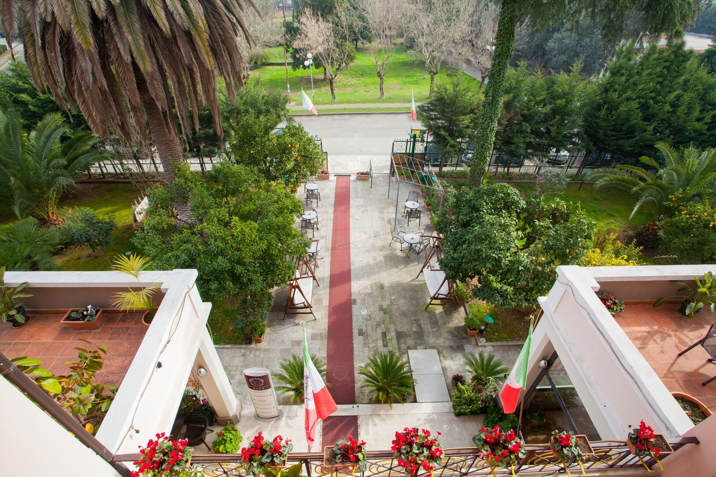 superior double room, multiple beds | terrace/patio