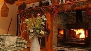 Fireplace - La Grange Aux Marmottes (Viscos)