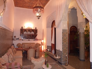 Living area - Riad Dar Al Safadi (Fes)