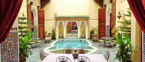 Uitzicht vanuit accommodatie