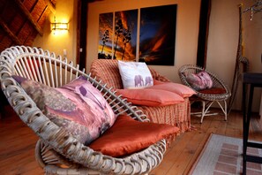 Sala de estar en el lobby