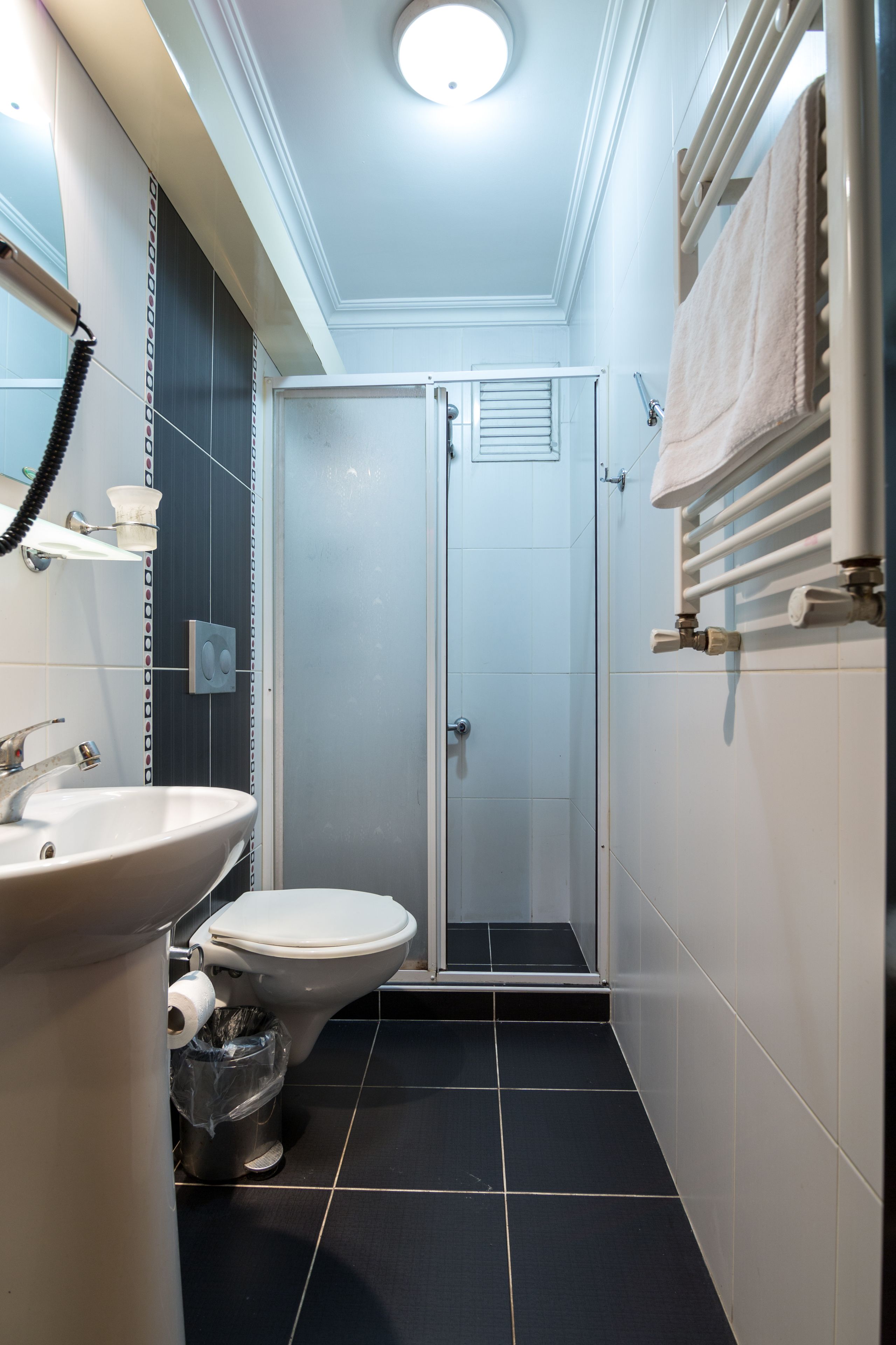 Standard Suite | Bathroom | Shower, free toiletries, hair dryer, slippers