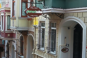 Fassade der Unterkunft