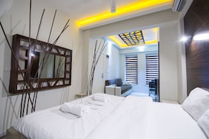 Familien-Maisonette, 1 Schlafzimmer | Ausblick vom Zimmer