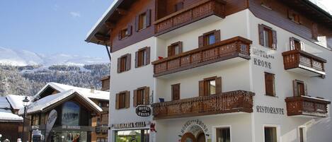 Fassade der Unterkunft