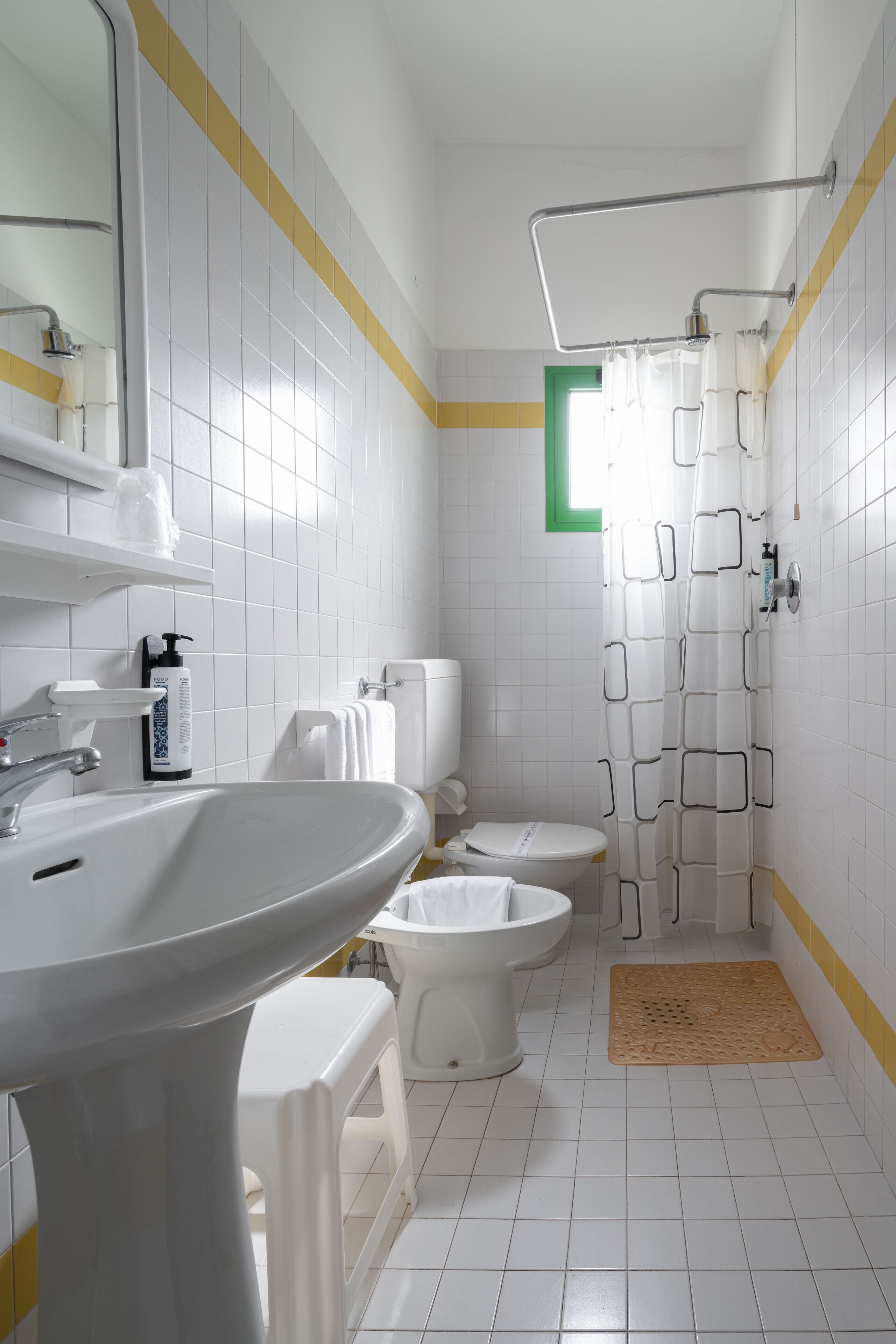 basic quadruple room, multiple beds, balcony | bathroom | shower, free toiletries, hair dryer, towels