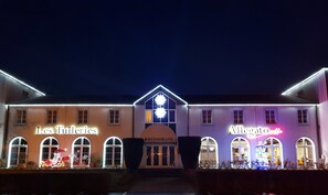 Front of property – evening/night