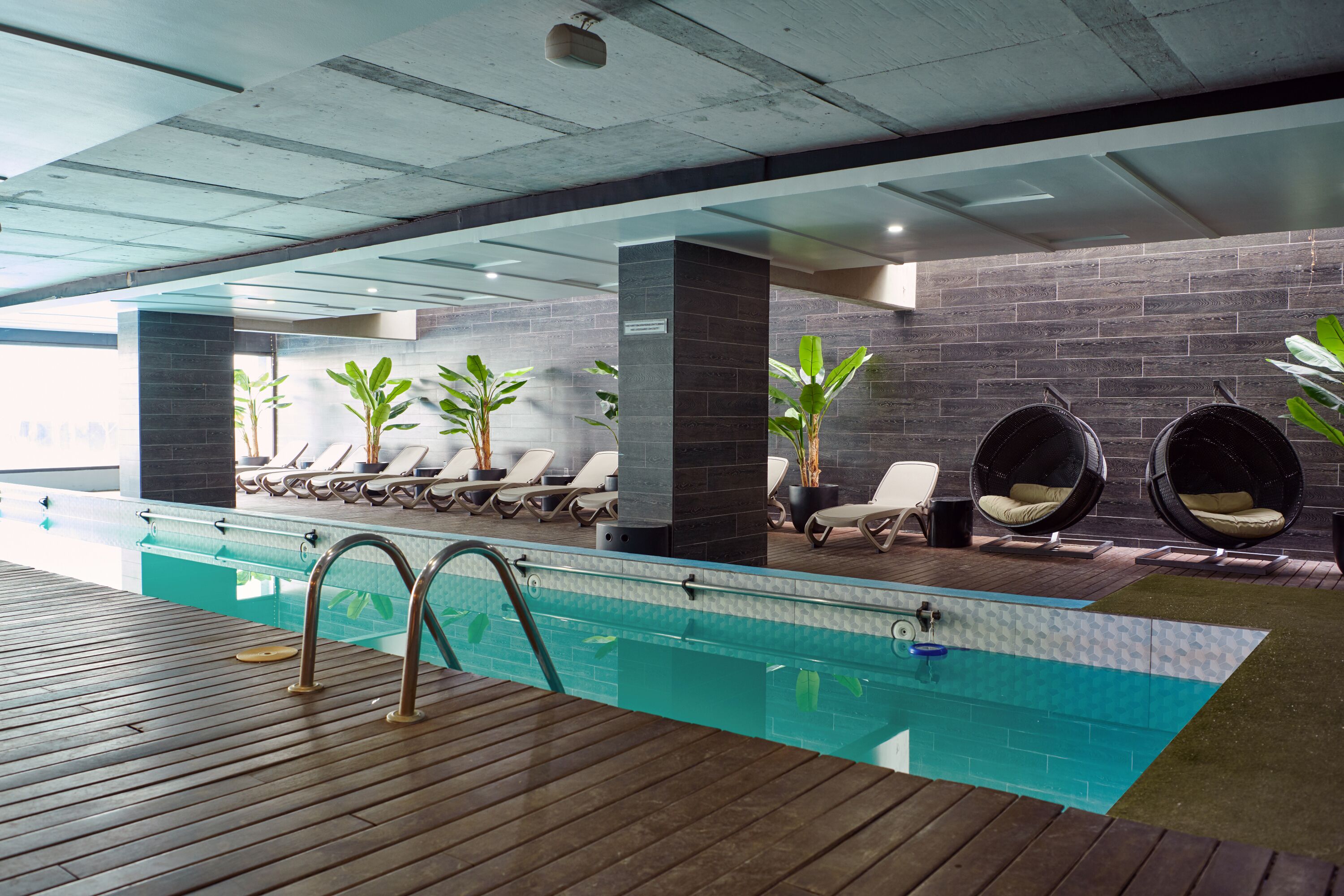 indoor pool, outdoor pool