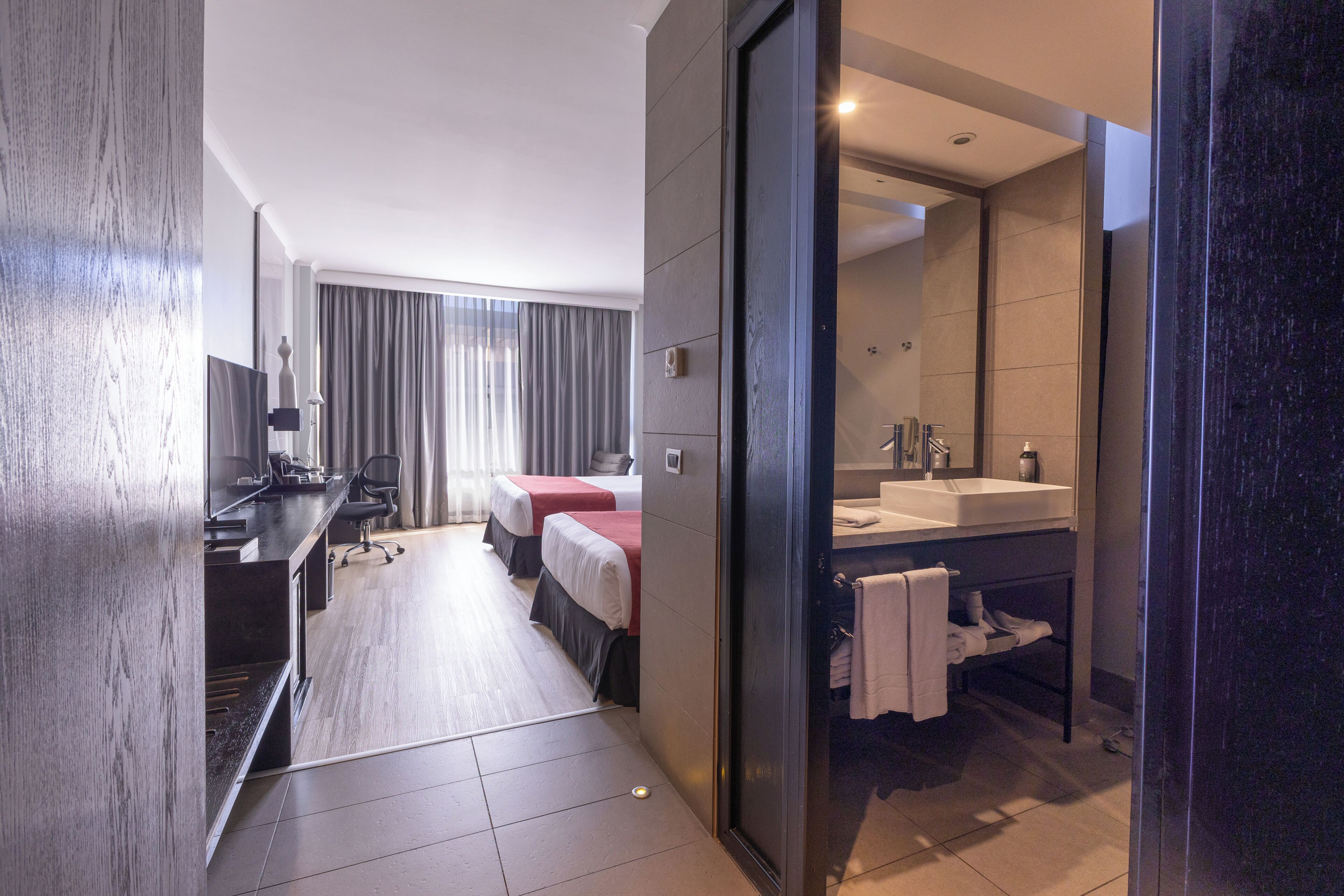 Room, 2 Double Beds, Non Smoking | Street view