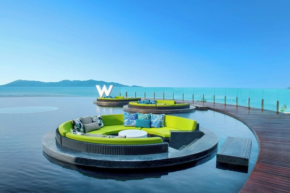 Blick von der Unterkunft