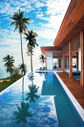 Villa, 4 chambres, non-fumeurs, vue océan (Private Pool) | Extérieur