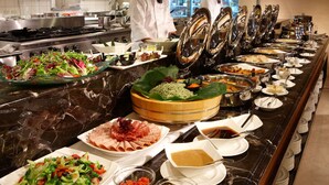 Breakfast area - Chateau De Chine Sinjhuang (New Taipei City)