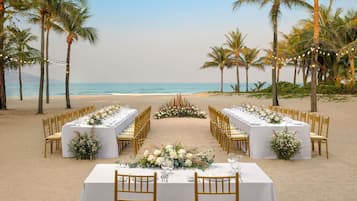 Indoor wedding