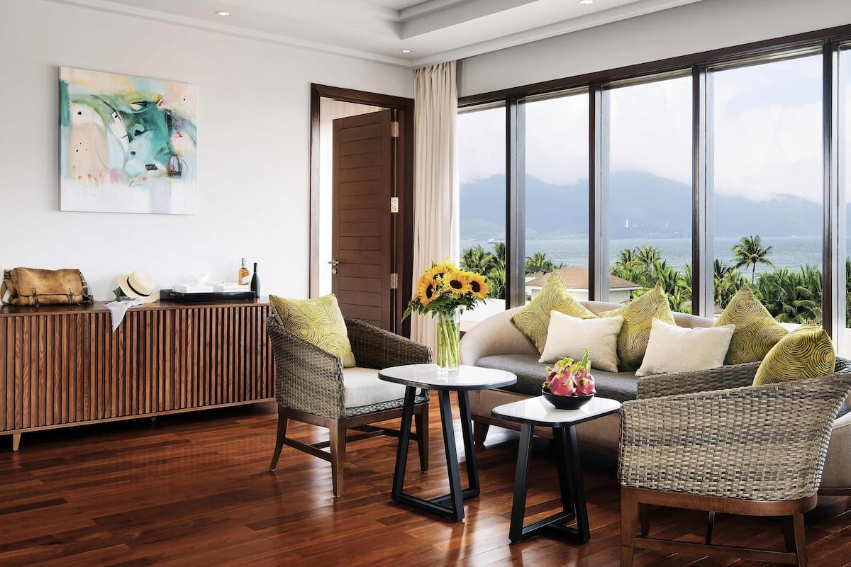 Family Suite, 2 Bedrooms | Minibar, in-room safe, desk, laptop workspace
