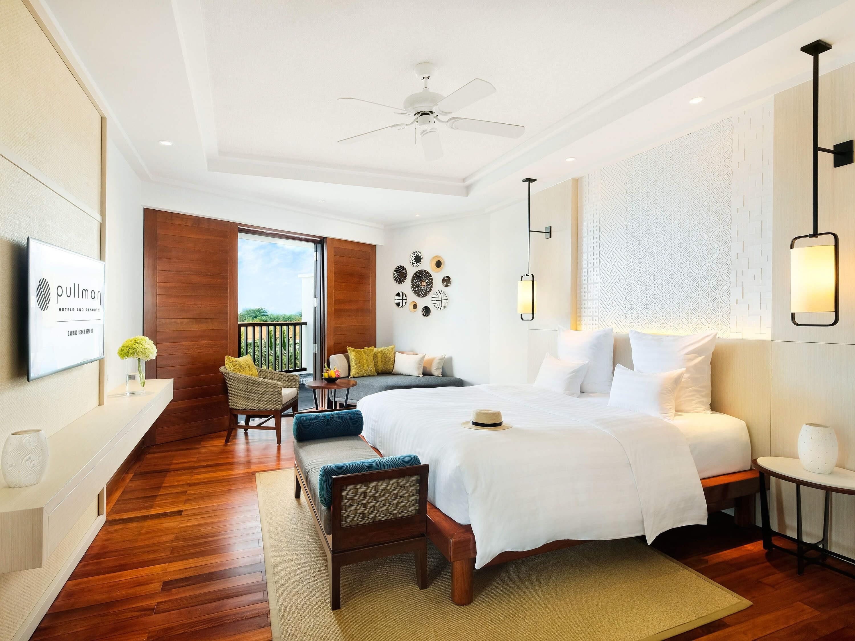 Family Suite, 2 Bedrooms | Minibar, in-room safe, desk, laptop workspace