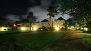 Front of property - evening/night