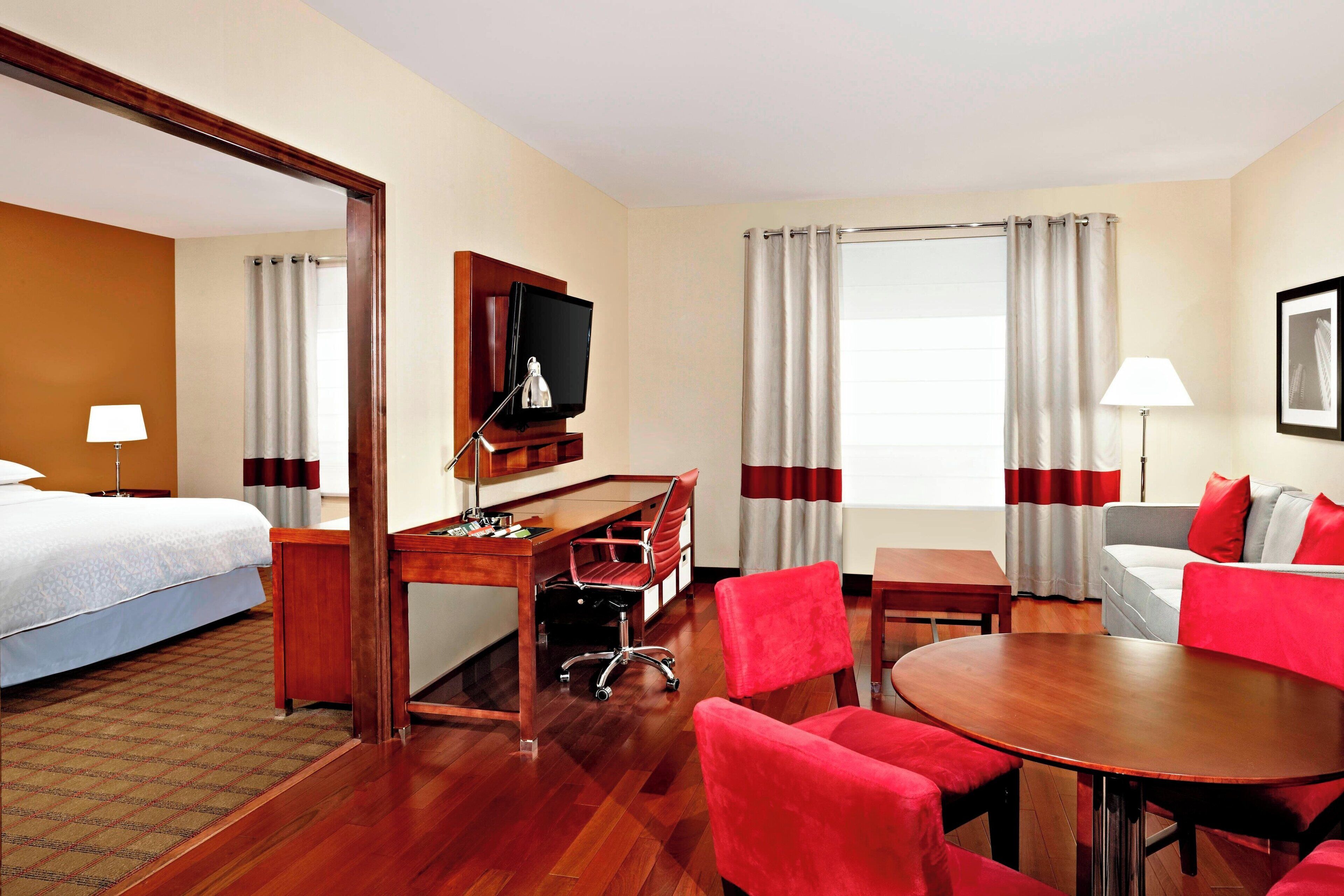 premium bedding, pillow-top beds, in-room safe, individually decorated