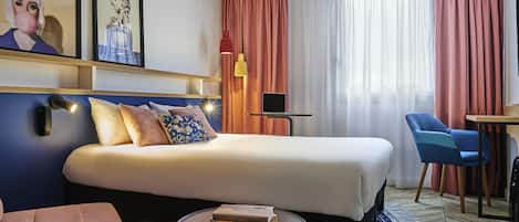 Minibar, desk, soundproofing, free cots/infant beds